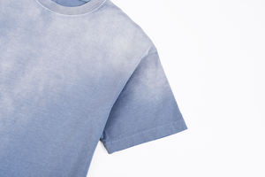 Chemises pour hommes surdimensionnées 250 g/m² T-shirts vintage délavés unisexe personnalisés T-shirt ample Boxy 100% coton de haute qualité pour hommes - Product Image 4