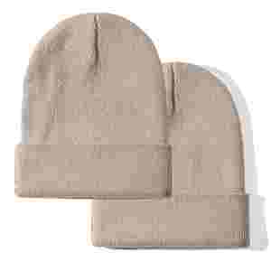 Wholesale Custom High Quality Unisex <b>Plain</b> <b>Cap</b> Dyed Embroidery Black Knitted Gorras Winter Ski Hat Woven Label Beanie Jacquard - Product Image 3