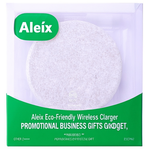 Caricatore Wireless Ecologico Aleix, Gadget Promozionale per Regali Aziendali - Product Image 2