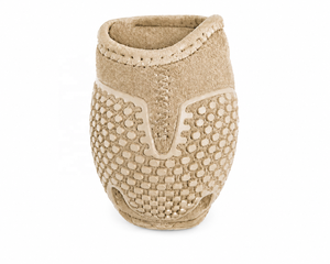 Tough Tack Horse Splint Boots Beige Microfiber Leg Protection with Hex Grip Sole for Riding 2026 - Product Image 4