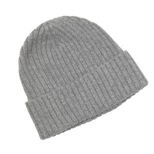 Lightweight Unisex Winter <b>Beanie</b> Cap For Adult Gray Color Soft <b>Wool</b> Casual Wear Fashionable Warm Winter Foldable Hats - Product Image 2