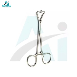 Pinces à serviettes à boule manuelle ALMAC en acier inoxydable certifiées CE, maintien sécurisé des draps chirurgicaux, utilisées en médecine et en dentisterie - Product Image 1