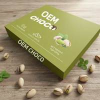 Emballage cadeau d'usine avec Green Rhino Vip Choco, emballage en carton de haute qualité pour bonbons au chocolat naturel à la menthe