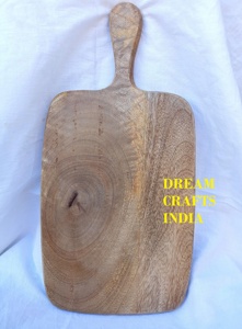 Grande planche à découper en bois de manguier de haute qualité 16x8 ustensiles de cuisine à découper naturels ensemble de planche à fromage Charcuterie sans BPA - Product Image 2