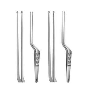 Kit chirurgical manuel de type Yasargil en acier inoxydable de qualité supérieure, pinces à baïonnette plates, clips vasculaires, classe I - Product Image 4