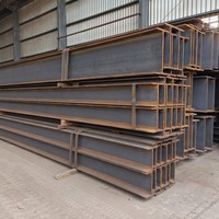 Poutre en H en acier laminé à chaud 100x100x6x8 ASTM A36 pour structure de bâtiment, fournie directement par l'usine, avec service de découpe et de soudage