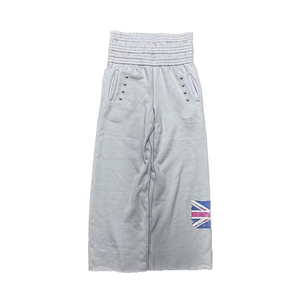 Fabricant personnalisé Pantalon de jogging double couche à la taille en coton éponge français imprimé Pantalon de survêtement ample pour hommes - Product Image 2