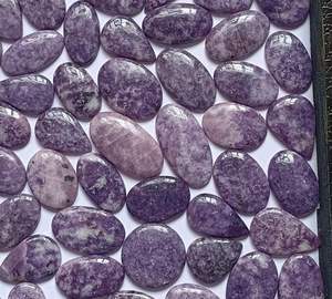 Increíble calidad Natural jaspe lepidolita cabujón mezcla suelta forma piedra curativa joyería precio a granel calidad piedra Natural - Product Image 3