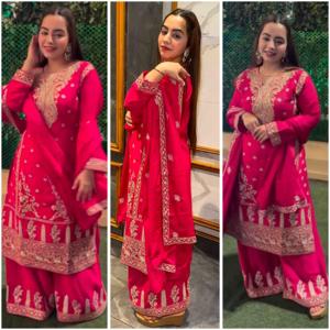 Traje Salwar Kameez paquistaní Súper elegante para ropa informal y formal disponible a precios al por mayor de La India - Product Image 6