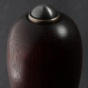 Couteau de chef Burraq personnalisé fait main en acier au carbone, couteau multifonctionnel avec manche en bois, étui en cuir, DIY OEM/ODM pour usage en cuisine - Product Image 3