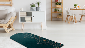 Gran oferta Premium, alfombrilla de oración islámica acolchada de poliéster con tacto de terciopelo para interiores, alfombrilla de oración para interiores TAKVA EasiClean, Colección Royal - Product Image 6