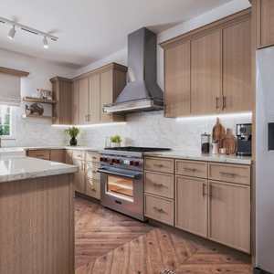 European Modern Design UV <b>Melamine</b> MDF Standing Kitchen Cabinet <b>Set</b> with Sink Wood Full Modular Cupboard - Product Image 6