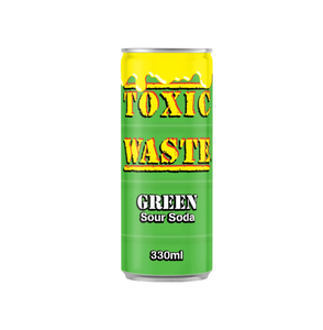 Auténtica Soda Verde Ácida Toxic Waste 330ml Lata Sabor Manzana Verde Bebida Extremadamente Ácida Tipo Caramelo Venta al por Mayor Suministro a Granel Exportación Global - Product Image 6
