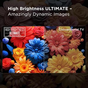 Téléviseur intelligent 4K Mini LED de 85 pouces avec HDR, télécommande vocale, écran plat, fréquence de rafraîchissement de 120 Hz pour une utilisation en cuisine, rétroéclairage QLED, système WebOS - Product Image 5