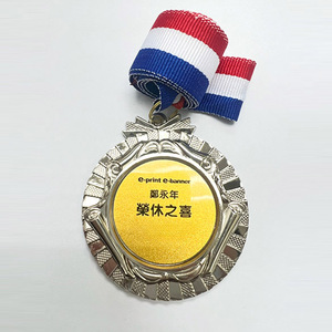 เหรียญรางวัล D003-UV พิมพ์ลายบนแก้วคริสตัลสีเงิน ของแจกในงานแสดงสินค้าและของขวัญต้อนรับ - Product Image 2