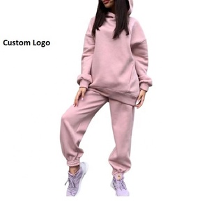 ชุดเสื้อสเวตเตอร์คอกลมแขนยาวมีฮู้ดผ้าฝ้าย - Product Image 4