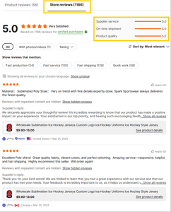 Ensemble complet d'uniformes de hockey sur glace, équipement d'équipe professionnel, maillot personnalisé sublimé, pantalon assorti, chaussettes, gants, vêtements de sport athlétiques - Product Image 5