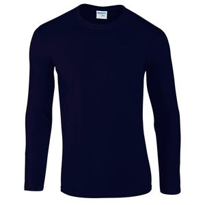 เสื้อยืดแขนยาวผ้าฝ้าย 100% พิมพ์ลาย OEM สำหรับทุกเพศ พร้อมบริการพิมพ์โลโก้ตามสั่ง ผ้าซาตินเป็นมิตรต่อสิ่งแวดล้อมสำหรับผู้ชาย - Product Image 2