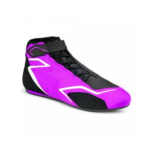 Pour hommes bottes de course de moto sur mesure chaussures de course en cuir bottes de moto fabriquées au Pakistan - Product Image 1