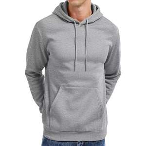 Personnalisé 100% coton lourd unisexe sweat à capuche couleur unie décontracté Streetwear coupe ample surdimensionné sweats à capuche pour hommes - Product Image 2