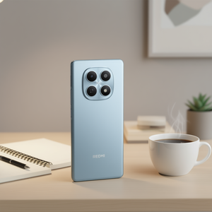 Teléfono Inteligente REDMI NOTE 15 4G LTE con Pantalla de 6.77 Pulgadas, Color Azul Glaciar, 256 GB de Almacenamiento, 8 GB de RAM, 6000 mAh, Modelo MZB0MOIEU - Product Image 3