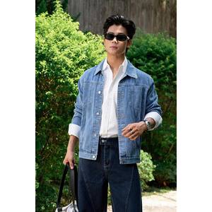 Veste en jean vintage pour homme TST 2078 Premium - Product Image 4