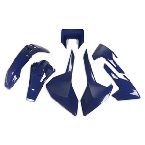 XFUN Italia Husqvarna TE 300 2017-2019 Kit Plastiche Blu 087 con Supporto Faro Accessori Moto - Product Image 1