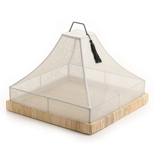 Taille personnalisée Dates Bonbons Plateau De Service À Vendre Plateau Exclusif En Poudre De Fer De Qualité Avec Couvercle En Lin Forme Rectangle - Product Image 3