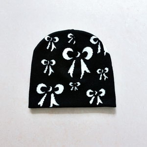 Wholesale Blank Acrylic <b>Skull</b> Knitted Custom <b>Beanie</b> with Logo High Quality Unisex Thick Winter <b>Beanie</b> Hats - Product Image 6