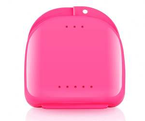 Caja de plástico para dentaduras postizas, caja de almacenamiento para dentaduras, retenedor dental, protector bucal de ortodoncia, retenedor de dientes multiusos - Product Image 4