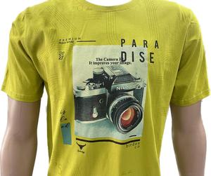 T-shirt décontracté 100% coton pour hommes imprimé sur mesure avec logo et qualité d'image tricoté Styles-10pcs minimum de commande - Product Image 1