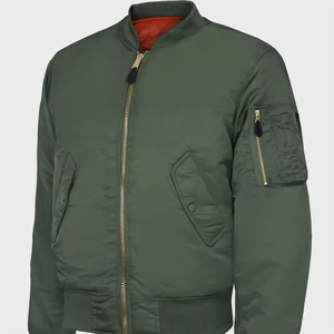 Nouveau modèle Veste denim grande taille pour homme Col montant Écussons personnalisés avec logo brodé à l'avant pour homme - Product Image 1