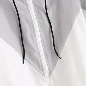 แจ็คเก็ตฮู้ดดี้กันลมคุณภาพสูงสำหรับผู้ชาย สไตล์ลำลอง คอตั้ง เหมาะสำหรับฤดูหนาว รับผลิตตามสั่งขายส่ง - Product Image 5