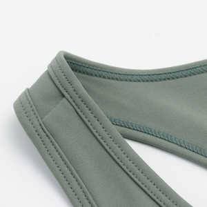 Conjunto de ropa de ejercicio para mujer, Sujetador deportivo con ajuste de apoyo y mallas, tela suave para levantamiento de pesas, gimnasio, yoga, estiramiento - Product Image 4