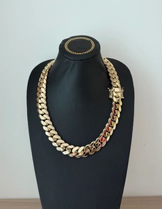 Chaîne à maillons cubain 22MM VVS1 Moissanite avec en argent sterling 925 Pass The Diamond Tester - Product Image 1