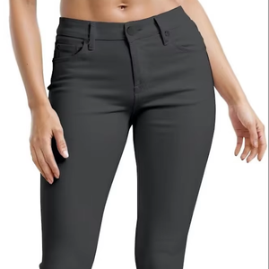 Pantalones de Trabajo Ajustados para Mujer, Ultraelásticos, Cómodos, Casuales, con Logotipo Personalizado, Venta al por Mayor Directa de Fábrica - Product Image 1