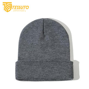 Bonnets à la mode Bonnets d'hiver Bonnet chaud fabriqué OEM design logo personnalisé de la meilleure qualité Bonnets pour hommes - Product Image 2