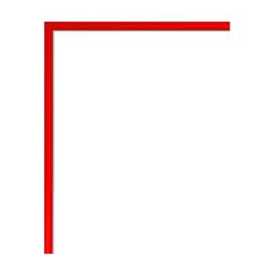 Cadre photo rouge 40 x 50 cm, support d'affichage pour affiche - Product Image 4