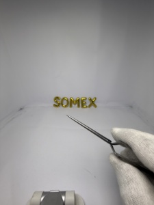 Pinzas de volumen falsas personalizadas Extensión de pestañas Logotipo personalizado Pinzas de pestañas estilo agarre de diamante - Product Image 6