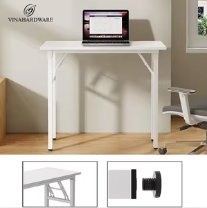 Viet Nam Manufacturer Best Price Easy to Assemble MDF Folding Rectangle Banquet Table Desk Schools, <b>Offices</b>, <b>Workstations</b> - Product Image 2