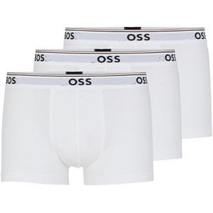 Factory Wholesale 3-Pack Sexy <b>Stretch</b> 100% Cotton Breathable Men's Sleepwear Regular Fit Trunks - Product Image 1