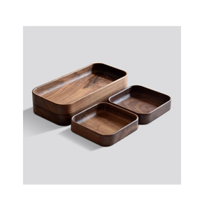 Soporte de madera personalizado para blocs de notas, organizador de escritorio de oficina personalizado de alta calidad y regalos, soporte para Bloc de notas de 3 piezas - Product Image 1