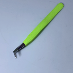 Pince à épiler pour faux cils en acier inoxydable de qualité fine droite et incurvée - Product Image 3