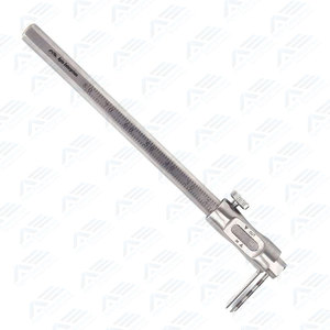 Jauge dentaire orthodontique en acier réglable professionnelle support manuel hauteur équipement d'instruments chirurgicaux dentaires - Product Image 2