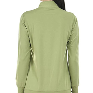 Conception personnalisée Zipper Survêtement pour femmes Top Trendy Gym Training Wear Confortable Jogging Vêtements pour l'été OEM Vente en gros - Product Image 6