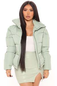 เสื้อโค้ทแจ็กเก็ตขนแกะสำหรับฤดูหนาวผ้าโพลีเอสเตอร์ผ้าซับในสไตล์ฮิปฮอป - Product Image 2