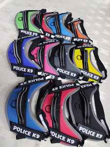 Arnés de nailon de lujo para perros, collares Premium para mascotas, correas y arneses, collar de perro de diamante genuino de lujo, ganchillo de policía - Product Image 2