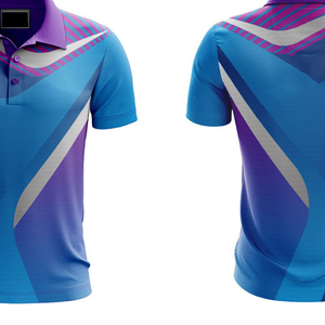 Vente flash - Polo en jersey unisexe pour l'été avec impression numérique intégrale, design personnalisé, chemise de fléchettes pour les équipes de sport - Product Image 6