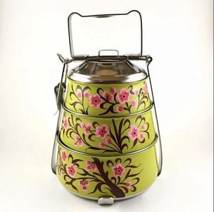 Meilleure vente de boîte à lunch en acier inoxydable avec clip de verrouillage compartiment de pique-nique chauffant pour le bureau ou l'hôtel pour adultes - Product Image 1