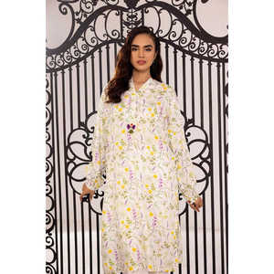 Hauts pour femmes en tissu satiné et popeline à imprimé floral multi-fleurs, col à nœud, respirants, coupe ample avec décoration en dentelle, tailles XL à 4XL - Product Image 3